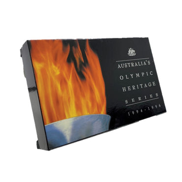 $10 1994-96 Olympic Heritage 6 Coin Silver Set