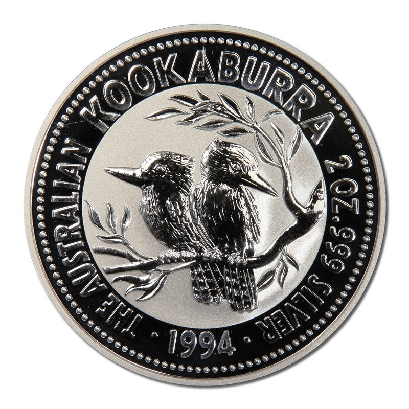 1994 Kookaburra $2 2oz Silver UNC