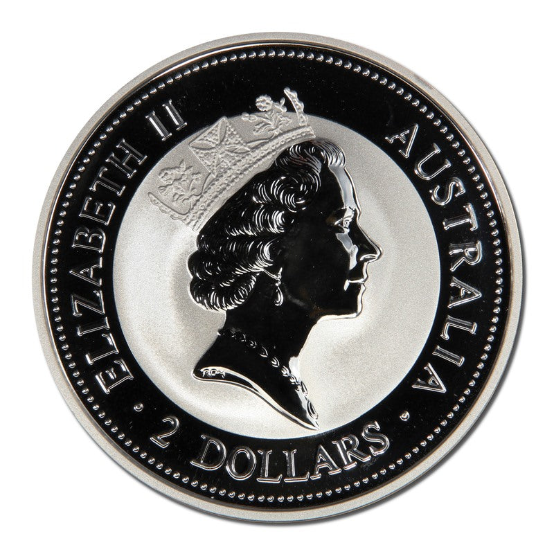 1994 Kookaburra $2 2oz Silver UNC