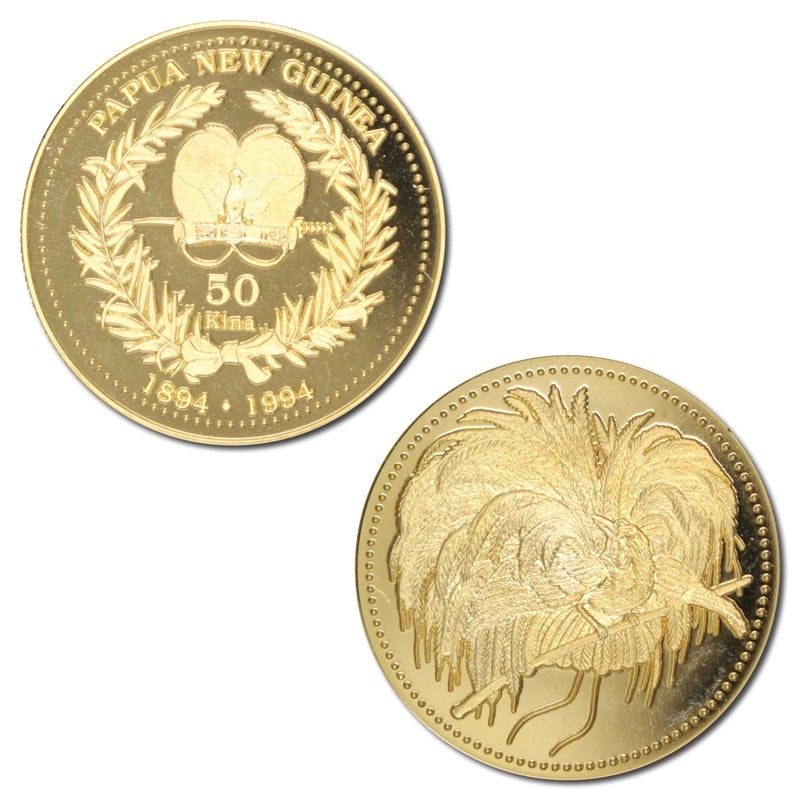 Papua New Guinea 1994 50 Kina Gold Proof
