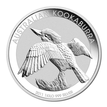 2011 Kookaburra 1 Kilo Silver UNC