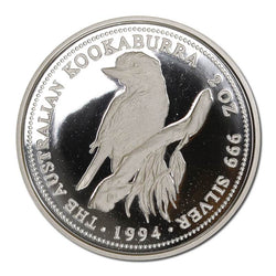 1994 Kookaburra $2 2oz Silver Proof