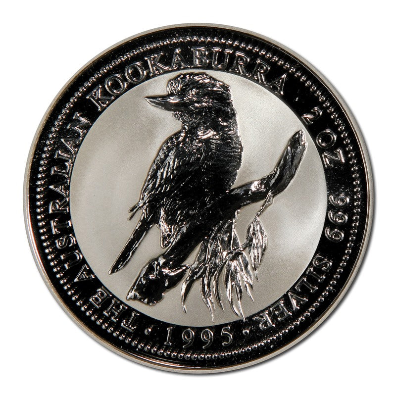 1995 Kookaburra $2 2oz Silver UNC