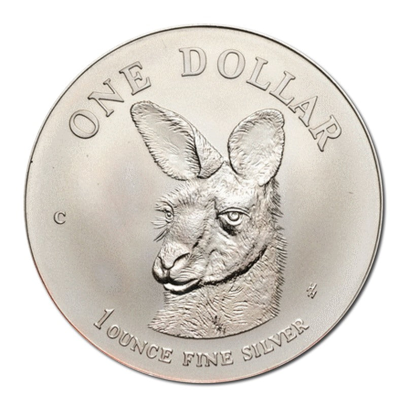 $1 1995 Kangaroo 1oz 99.9% Silver UNC