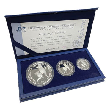 1998 Australia Kookaburra Silver 10oz Proof Collection