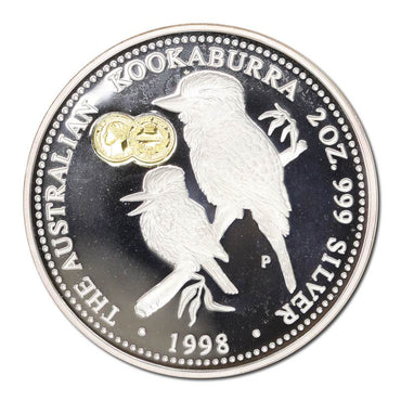 1998 Kookaburra $2 2oz (Sydney Mint Privy) Silver Proof