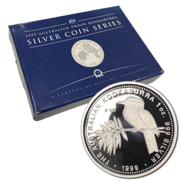 1999 Kookaburra $1 1oz Silver Proof