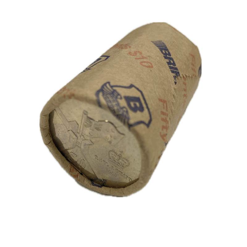 50c 2000 Queen's Royal Visit Security Roll