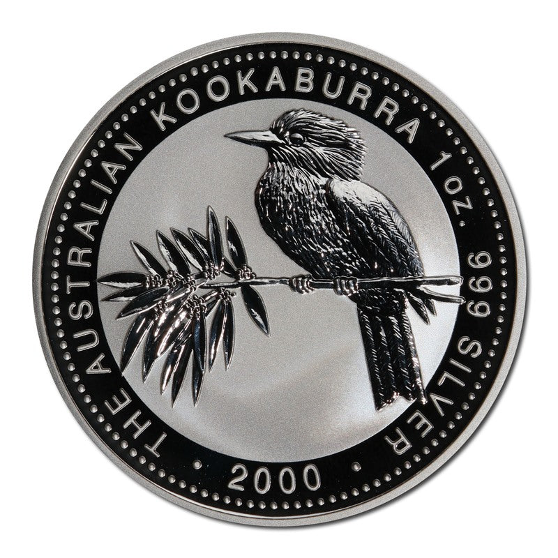 2000 Kookaburra $1 1oz Silver UNC