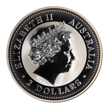 2001 Kookaburra $2 2oz Silver UNC