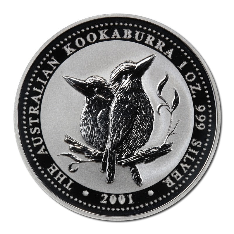 2001 Kookaburra $1 1oz Silver UNC