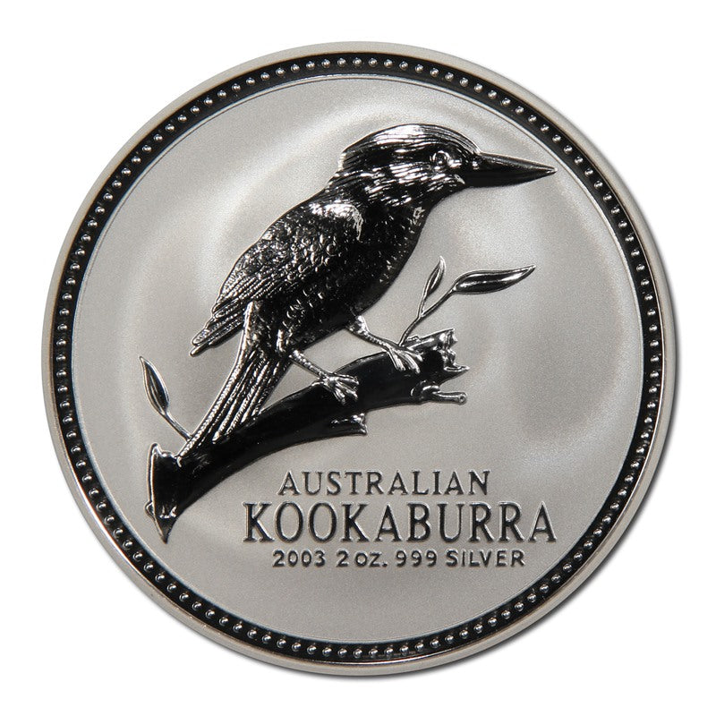 2003 Kookaburra $2 2oz Silver UNC