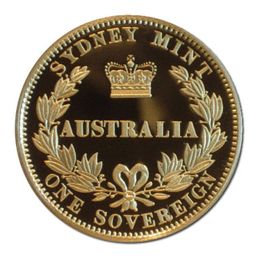 $25 2005 Sydney Mint 150th Anniversary Gold Sovereign