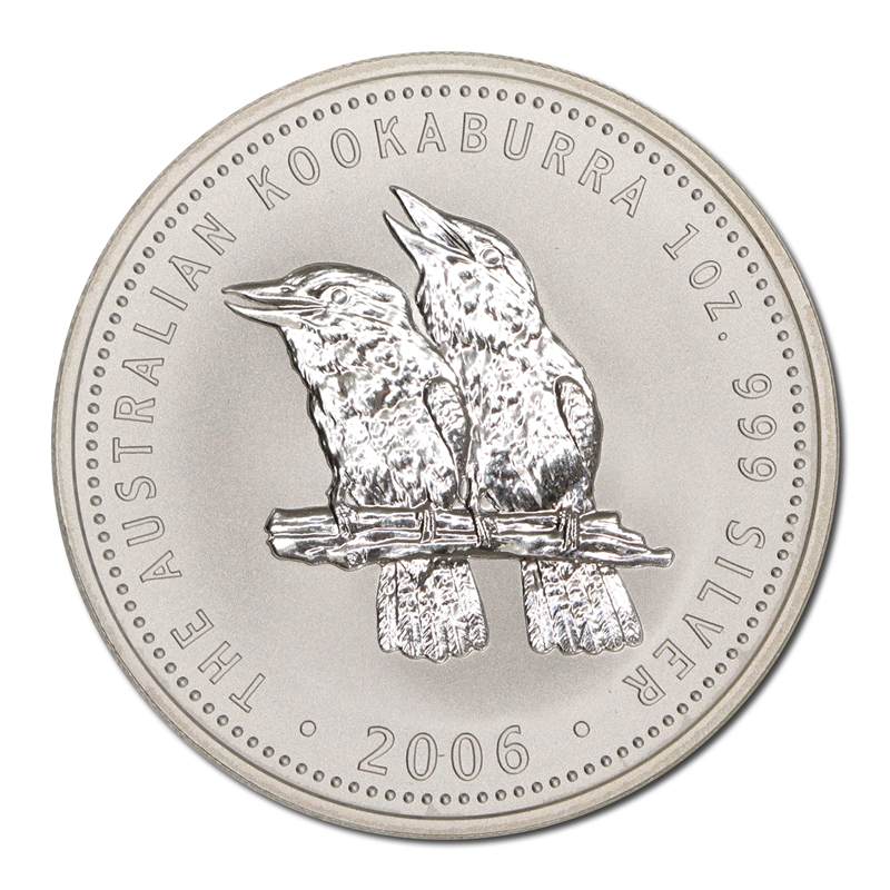 2006 Kookaburra $1 1oz Silver UNC