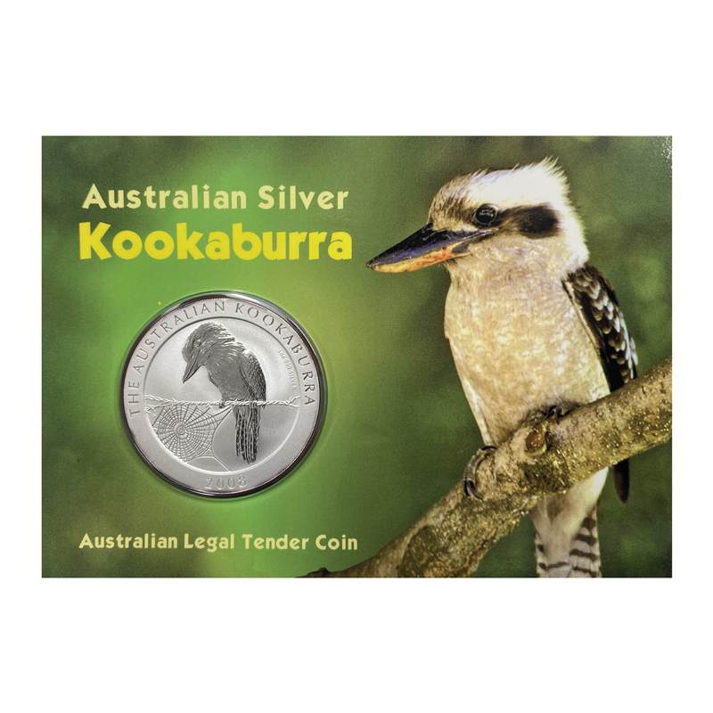 2008 Kookaburra $1 1oz Silver UNC