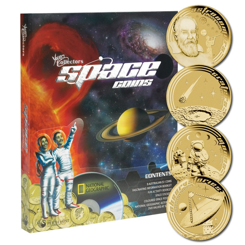 2009 Young Collectors Space Coins