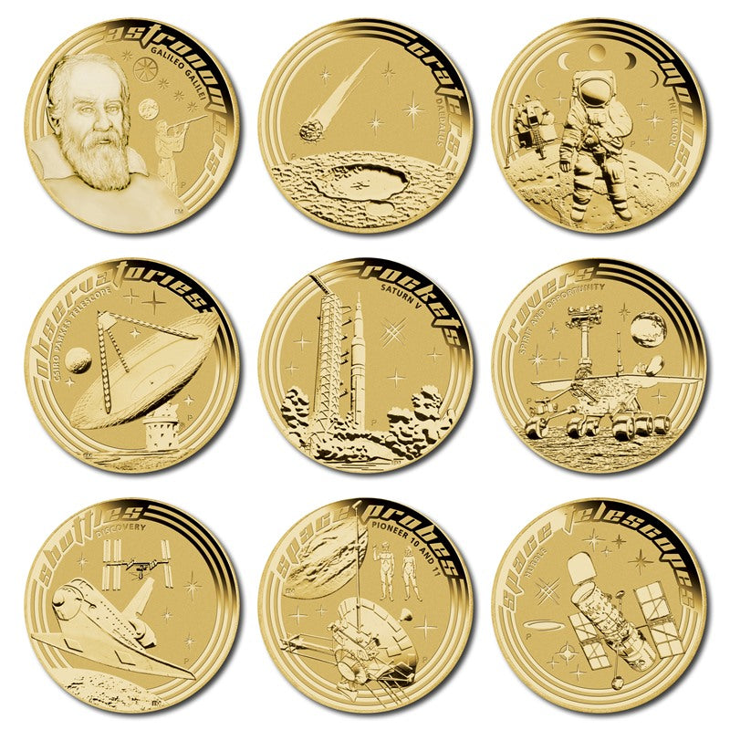 2009 Young Collectors Space Coins