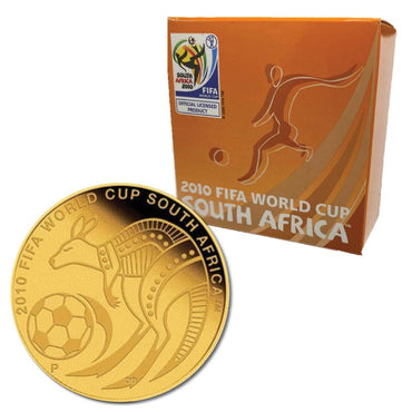 2009 $2 FIFA World Cup 0.5g Gold Proof