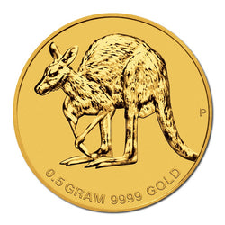 2011 Mini Kangaroo 0.5g Gold $2 Coin