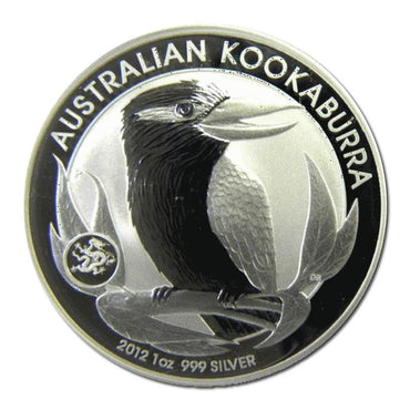 2012 Kookaburra (Dragon Privy) 1oz Silver UNC