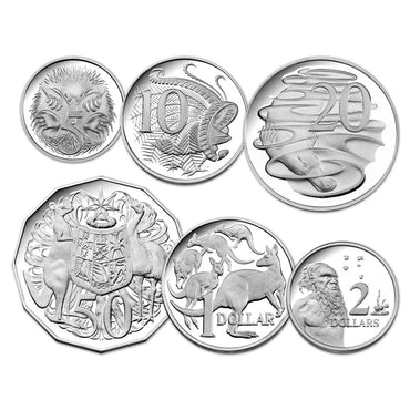 2013 Fine Silver Proof Set 5c-$2