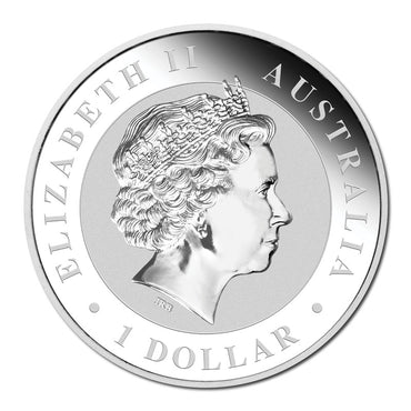 2014 Kookaburra $1 1oz Silver UNC