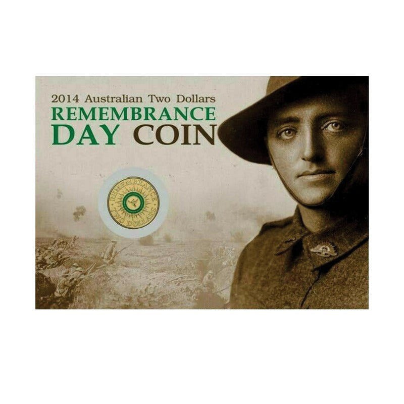 $2 2014 Remembrance Day UNC - Large Carded