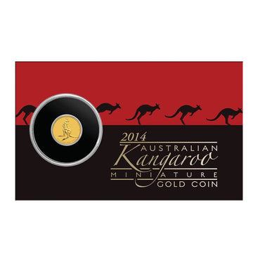 2014 Mini Kangaroo 0.5g Gold Coin