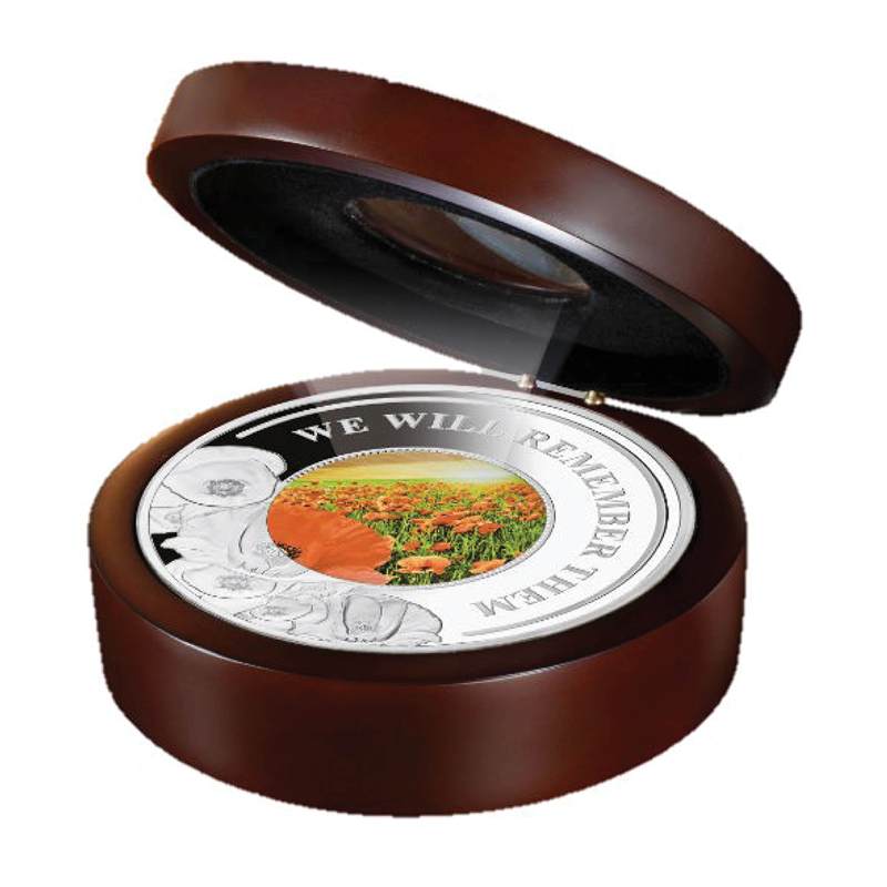 Solomon Islands 2019 We Will Remember Them 5oz Silver Proof