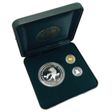 2003 Mini Outback Collection Gold/Silver/Platinum coins