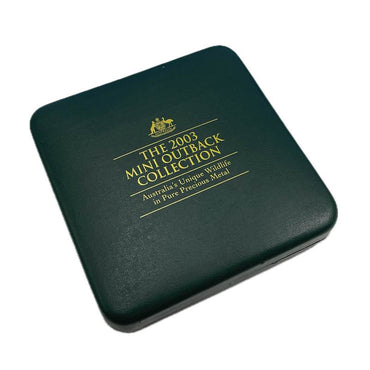 2003 Mini Outback Collection Gold/Silver/Platinum coins