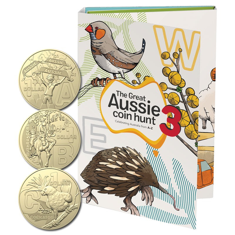 $1 2022 Great Aussie Coin Hunt 3 A-Z Set Of 26 in Folder