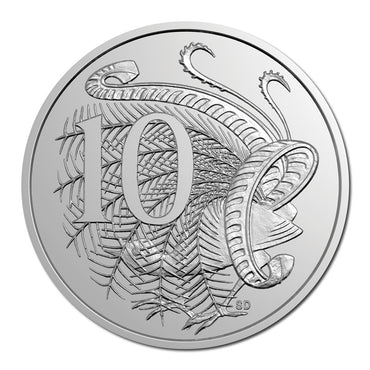 10c 2024 Lyrebird - King Charles III