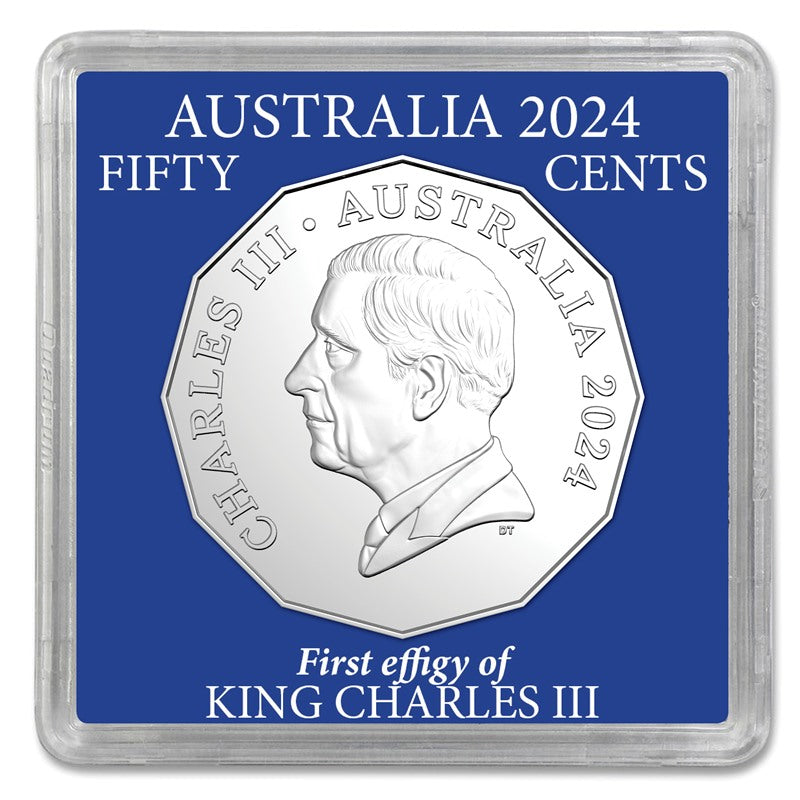 50c 2024 Coat of Arms - King Charles III (NON-PREMIUM PACKAGE)