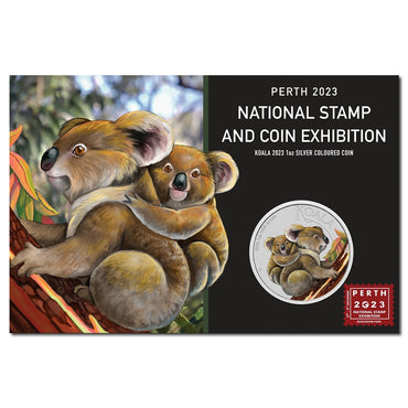 2023 Koala 1oz Silver Coloured - Perth Expo