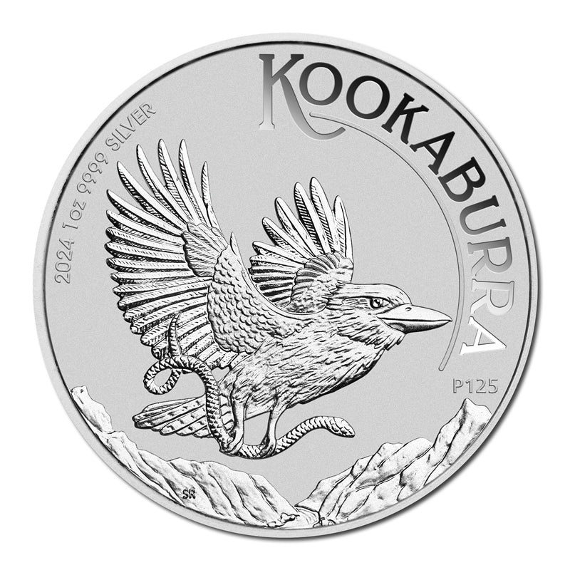2024 Kookaburra 1oz Silver UNC - King Charles III