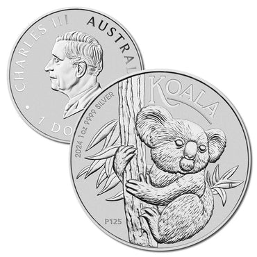 2024 Koala 1oz Silver UNC - King Charles III