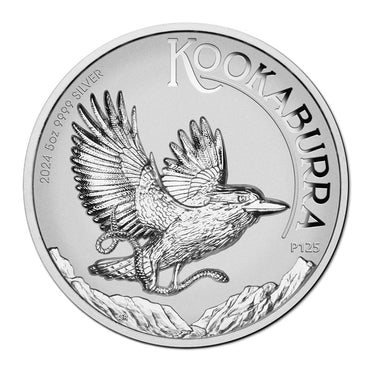 2024 Kookaburra 5oz Silver High Relief Incused