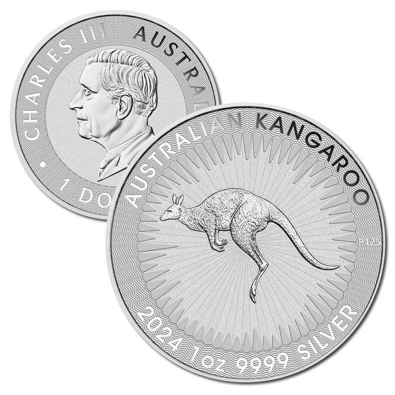 2024 Kangaroo 1oz Silver UNC - King Charles III