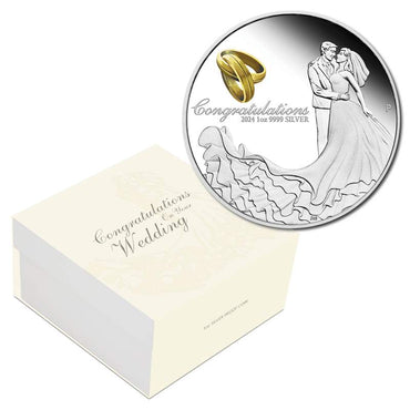 2024 Wedding 1oz Silver Proof Coin