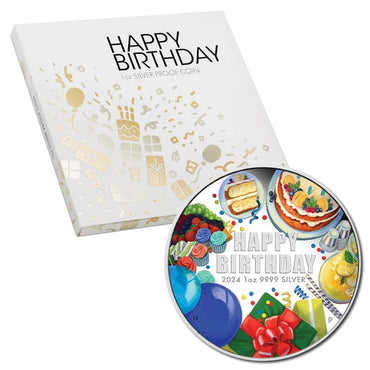 2024 Happy Birthday 1oz Silver Proof