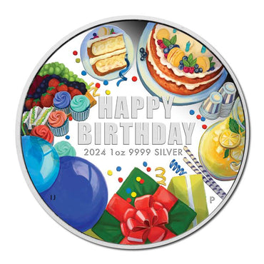 2024 Happy Birthday 1oz Silver Proof