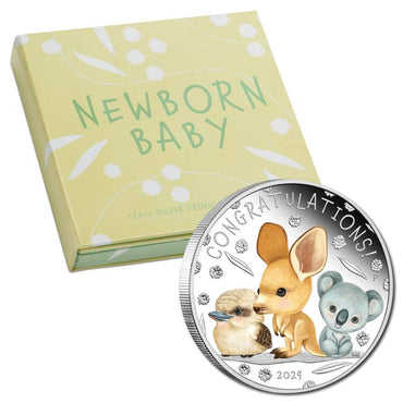 2024 Newborn 1/2oz Silver Proof Coin