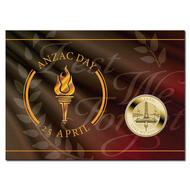 2024 $1 ANZAC Day - Lest We Forget UNC