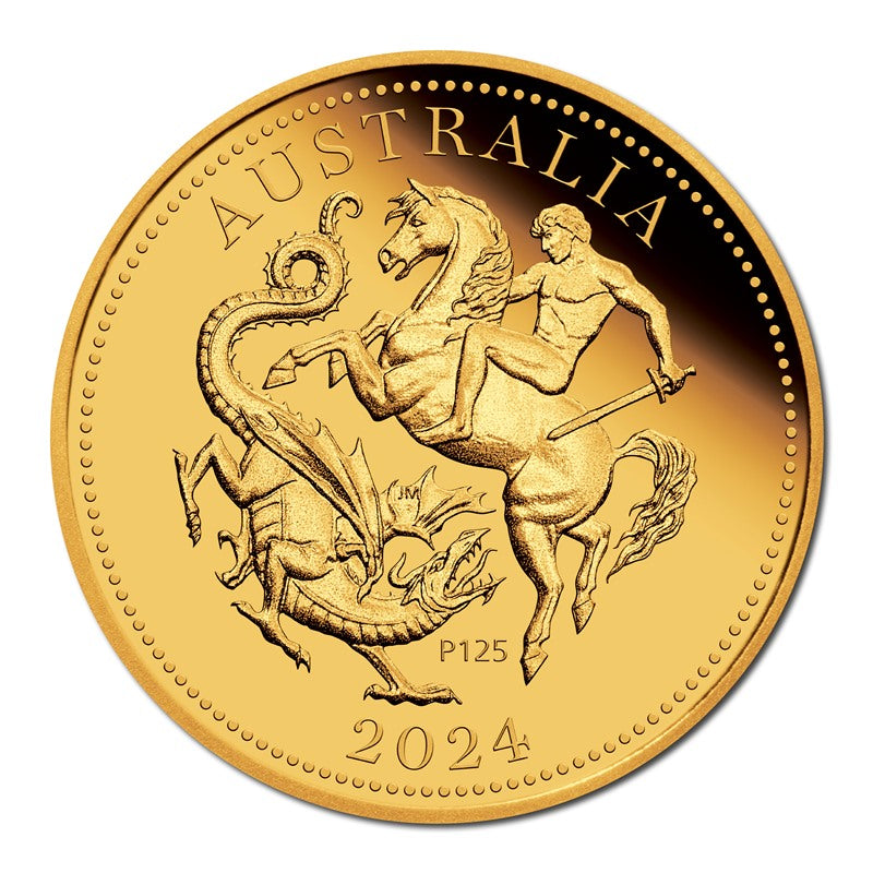 2024 The Perth Mint's 125th Anniversary Gold Quarter Sovereign Proof