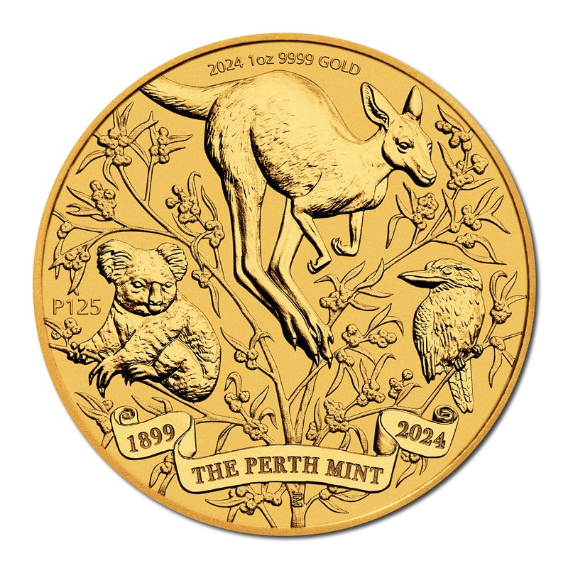 2024 The Perth Mint's 125th Anniversary 1oz Gold UNC