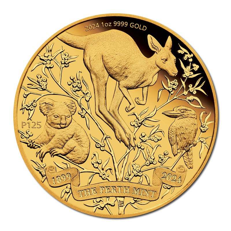 2024 The Perth Mint's 125th Anniversary 1oz Gold Proof