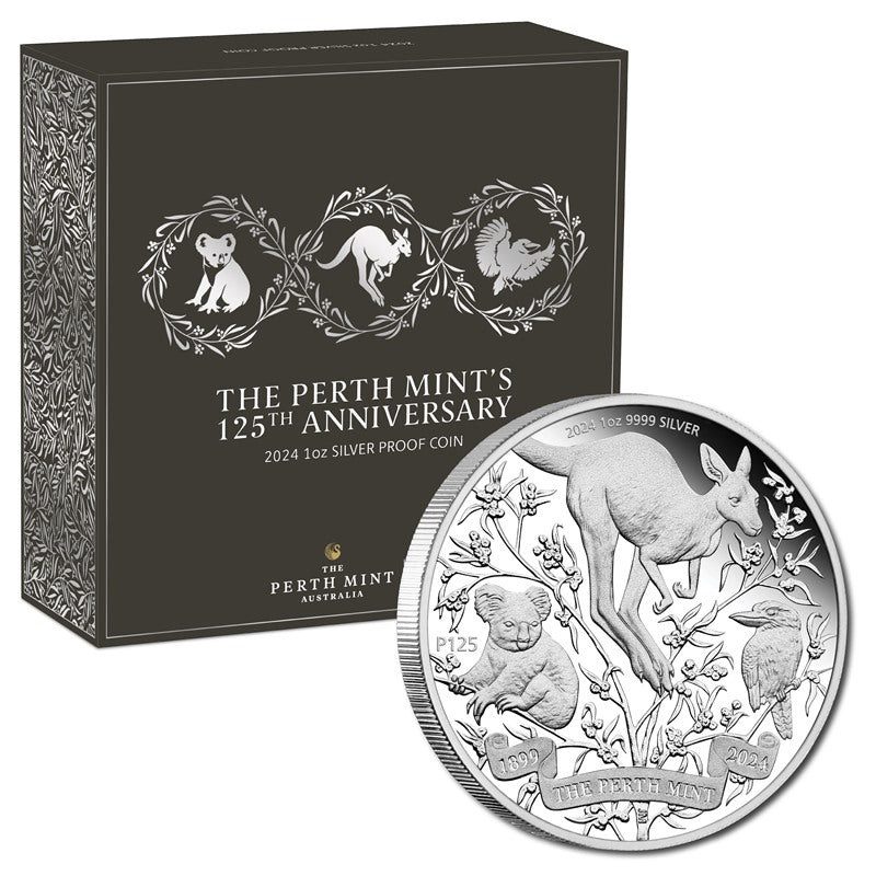 2024 The Perth Mint's 125th Anniversary 1oz Silver Proof – M.R.