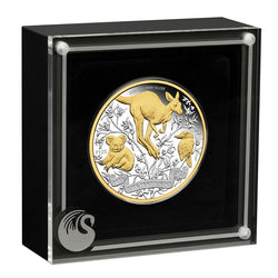 2024 The Perth Mint's 125th Anniversary Gilded 2oz Silver Proof