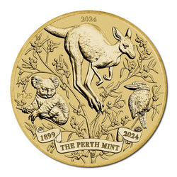$1 2024 The Perth Mint's 125th Anniversary UNC